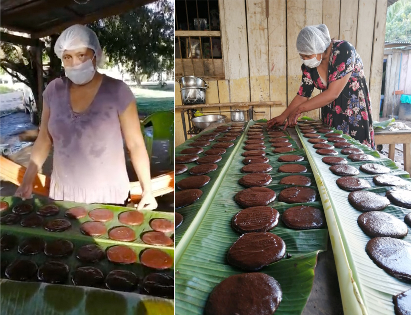 Mujeres, con cacao y whatsapp, le hacen frente a los efectos de la cuarentena por covid-19
