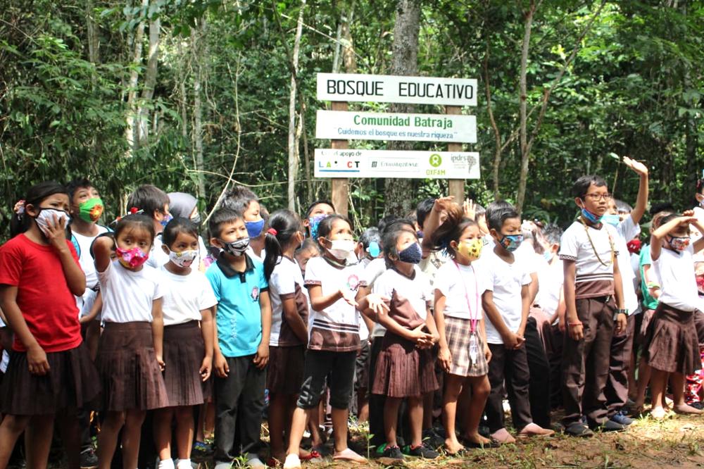 Prestigiosas periodistas compartieron con niñas, niños y mujeres cuidantes de bosques amazónicos
